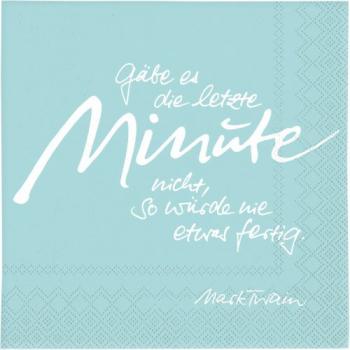 Minute, Twain - Servietten 33x33 cm