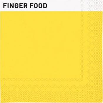 Finger Food - Servietten 33x33 cm