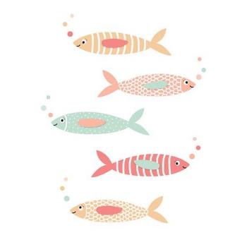 Fish Friends – Servietten 33x33 cm