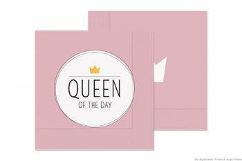 Queen of the day - Servietten 33x33 cm