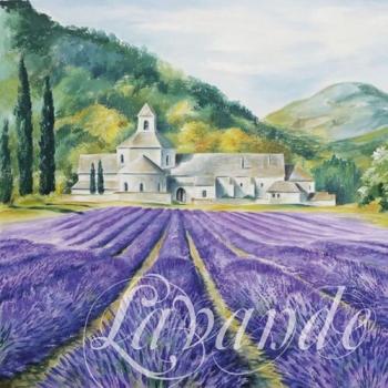 Lavendel – Servietten 33x33 cm