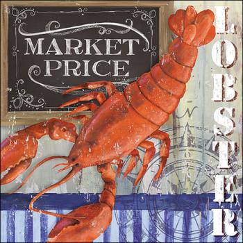 Lobster - Servietten 33x33 cm