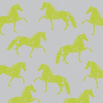Fashion Horses neon lime - Servietten 33x33 cm