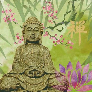 Keep calm Buddha - Servietten 33x33 cm