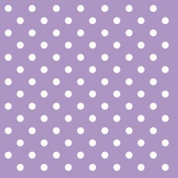 Pastel dots lila - Servietten 33x33 cm
