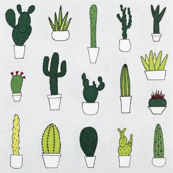 Little Cactus – Servietten 33x33 cm