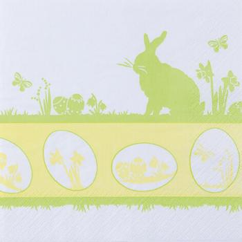 Easter Silhouette – Servietten 33x33 cm