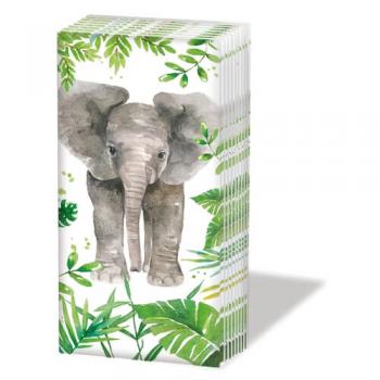 Tropical Elephant – Taschentücher