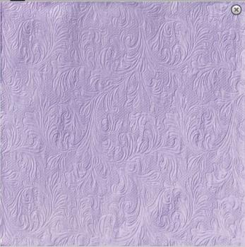 Fiorentina uni lavender - Servietten 33x33 cm