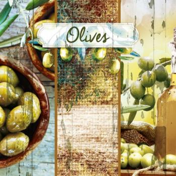 Olive Garden – Servietten 33x33 cm