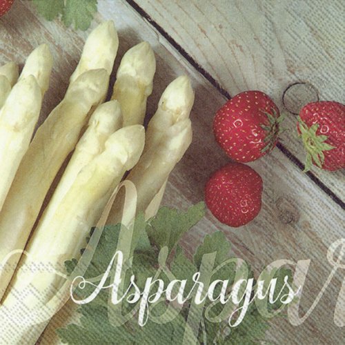 Fresh Asparagus Servietten 33x33 cm