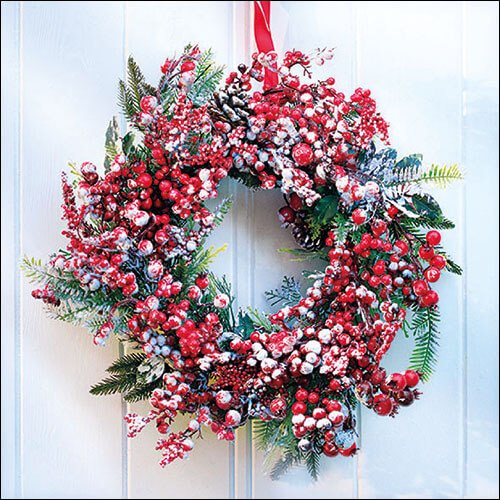 Frozen Wreath - Servietten 33x33 cm