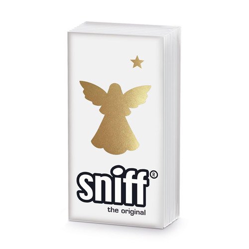 Goldener Engel SNIFF Taschentücher