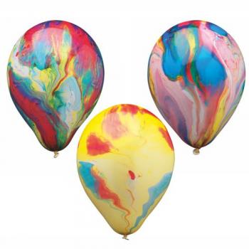 120 Luftballons Ø 22 cm - Multicolor