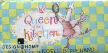 Queen of Kitchen Bistroservietten 8,25x16,5 cm