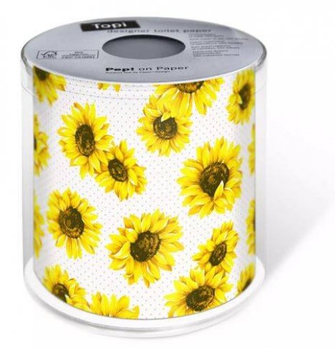 Sonnenblumen Toilettenpapier