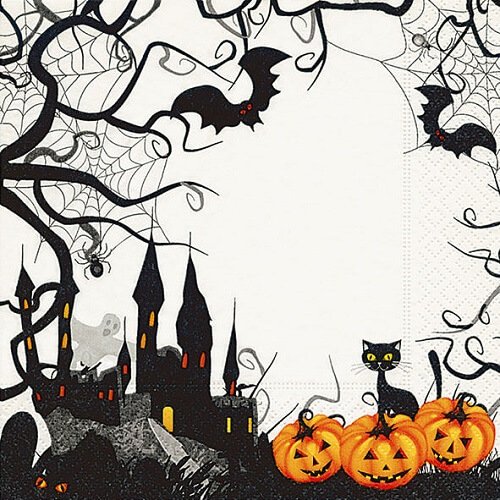 Spooky Halloween Servietten 33x33 cm