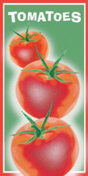 Tomatoes Bistroservietten 8,25x16,5 cm