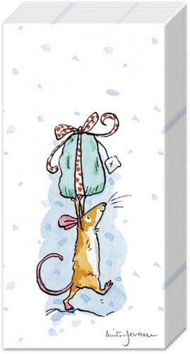 Papiertaschentücher | Icy x-mas for you | Maus und Eisbaer