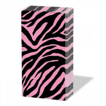 Taschentuch Zebra pink schwarz - Sniff PPD