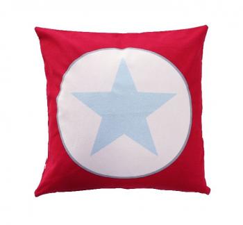 Red big star – Cushion cover Krasilnikoff Kissenbezug