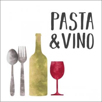 Pasta & Vino – Servietten 33x33 cm