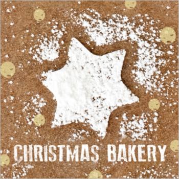 Lebkuchen Sweet Christmas bakery - Servietten 33x33 cm