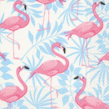 Flamingo garden – Servietten 33x33 cm