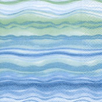 Blue waves – Servietten 33x33 cm