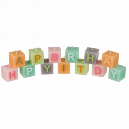Geburtstagskerzen Happy Birthday