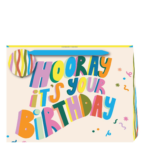 Horay, it´s yout Birthday - Geschenktüte zum Geburtstag