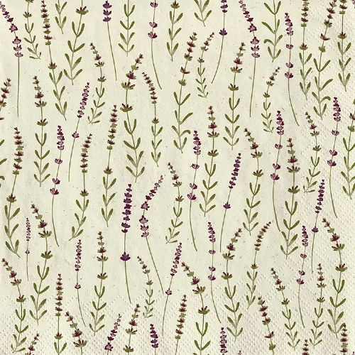 Lavendel  - Grasservietten 33x33 cm