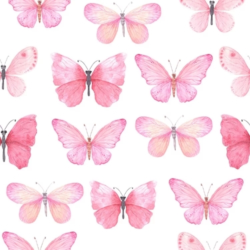 Schmetterlinge  - Servietten 24x24 cm