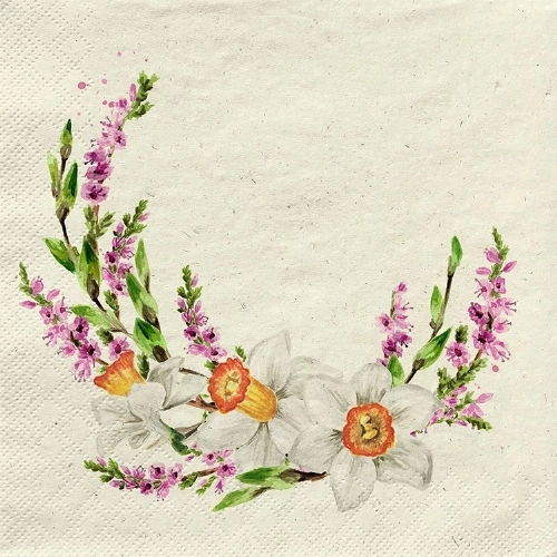 Spring Romance  - Grasservietten 33x33 cm