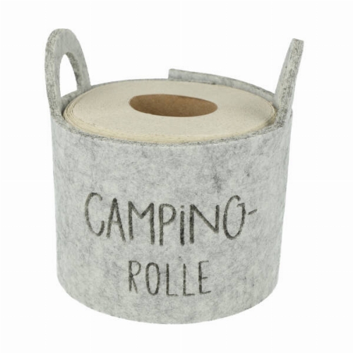 Toilettenpapier Banderole Camping Rolle Camping Edition