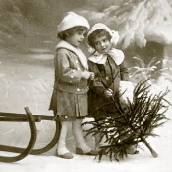 Christmas Girls - Servietten 33x33 cm