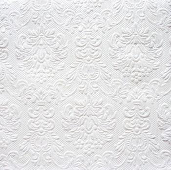 Elegance Pearl white - Servietten 33x33 cm