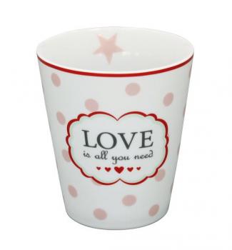 Happy Mugs - Love is all, white