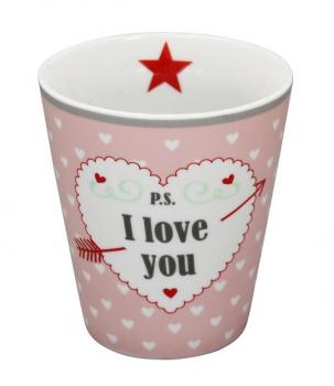 Happy Mugs - P.S.  … I love you