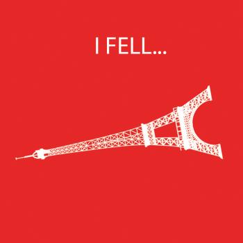 I fell - Servietten 25x25 cm