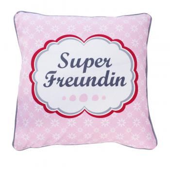 Super Freundin – Cushion cover Krasilnikoff Kissenbezug