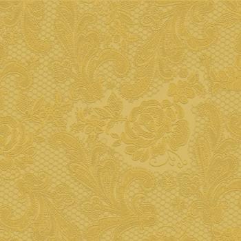 Lace embosses gold - Servietten 40x40 cm
