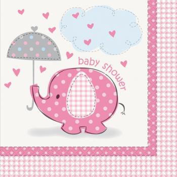 Baby Fantastisch rosa - Servietten 33x33 cm