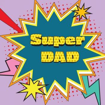 Super Dad – Servietten 33x33 cm
