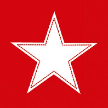 Simply Star red - Servietten 33x33 cm
