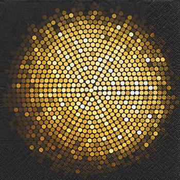 Spangle circle - Servietten 33x33 cm