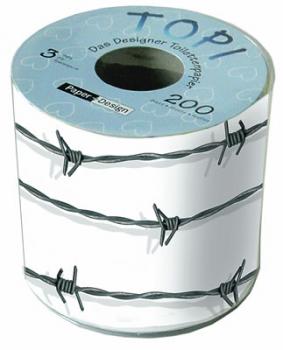 Stacheldraht - Toilettenpapier