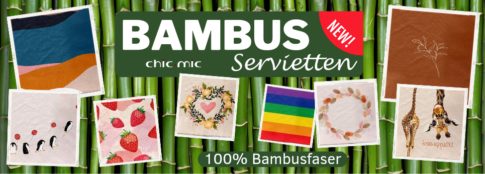 Servietten aus Bambus online kaufen