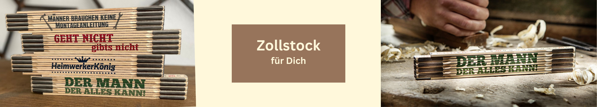 Zollstock mit Motiv hier online kaufen